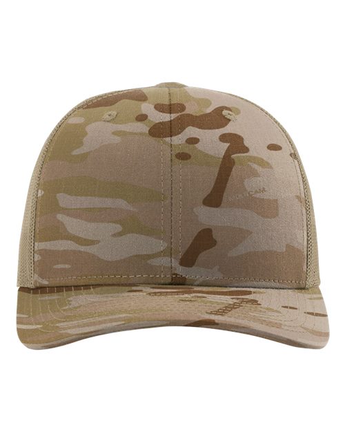 Printed Tactical Trucker Cap