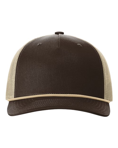 Five-Panel Trucker Rope Cap